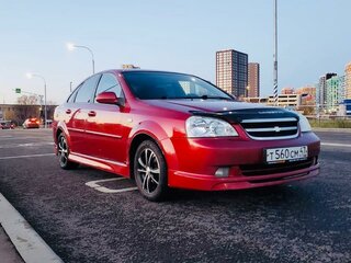 2008 Chevrolet Lacetti I, красный, 387000 рублей, вид 2