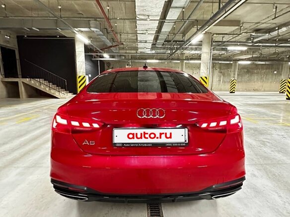 2021 Audi A5 Sportback 40 TFSI II (F5) Рестайлинг, красный, 3700000 рублей - вид 10