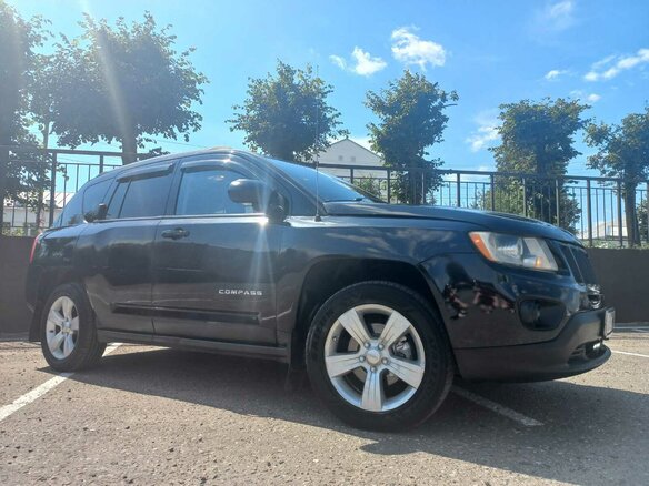 2012 Jeep Compass I Рестайлинг, чёрный, 1300000 рублей - вид 11