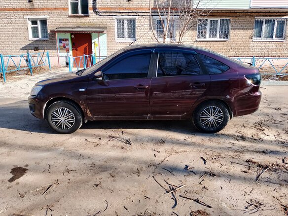 2015 Lada (ВАЗ) Granta I, пурпурный, 375000 рублей - вид 12