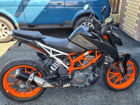 2019 KTM 390 Duke, оранжевый, 450000 рублей, вид 1