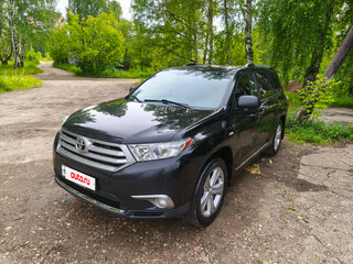 2013 Toyota Highlander II (XU40) Рестайлинг, чёрный, 2190000 рублей, вид 3