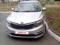 2016 Kia Rio III Рестайлинг, серебристый, 600000 рублей