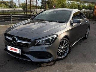 2018 Mercedes-Benz CLA 180 I (C117, X117) Рестайлинг, серый, 2200000 рублей, вид 1