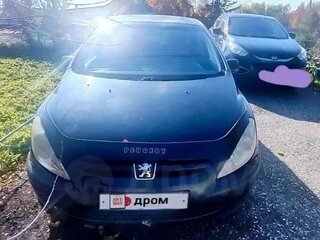 2004 Peugeot 307 I, чёрный, 300000 рублей, вид 3