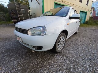 2013 Lada (ВАЗ) Kalina I, белый, 310000 рублей, вид 1