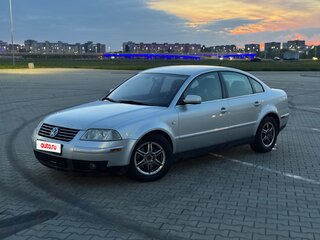 2002 Volkswagen Passat B5 Рестайлинг, серебристый, 440000 рублей, вид 1