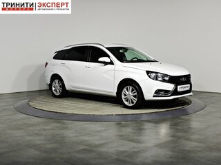 2019 Lada (ВАЗ) Vesta SW I, белый, 1057000 рублей, вид 3