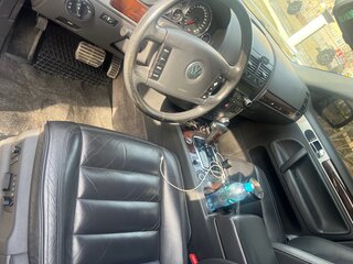 2003 Volkswagen Touareg I, серый, 1000000 рублей, вид 4