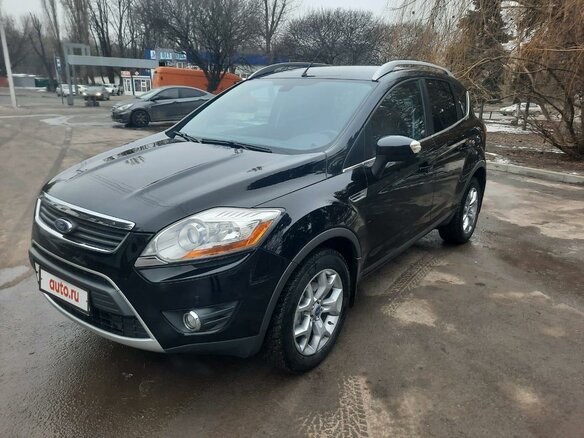 2008 Ford Kuga I, чёрный