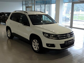 2014 Volkswagen Tiguan I Рестайлинг, белый, 1150000 рублей, вид 3