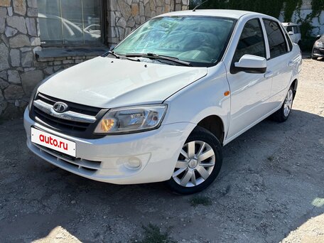 2013 Lada (ВАЗ) Granta I, белый, 399999 рублей, вид 2