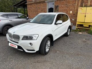 2013 BMW X3 28i xDrive II (F25), белый, 1600000 рублей, вид 1
