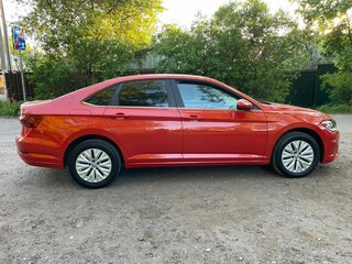 2020 Volkswagen Jetta 6-speed VII, оранжевый, 1550000 рублей, вид 4