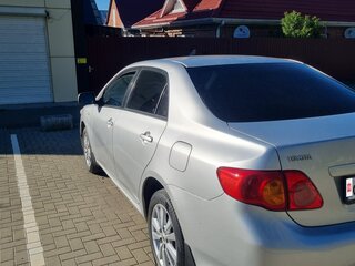 2008 Toyota Corolla AMT X (E140, E150), серебристый, 730000 рублей, вид 2