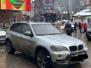 2008 BMW X5 3.0sd II (E70), серебристый, 1480000 рублей, вид 1