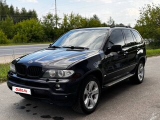 2004 BMW X5 3.0d I (E53) Рестайлинг, чёрный, 1500000 рублей, вид 2