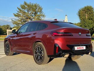 2021 BMW X4 20d II (G02) Рестайлинг, красный, 6500000 рублей, вид 4