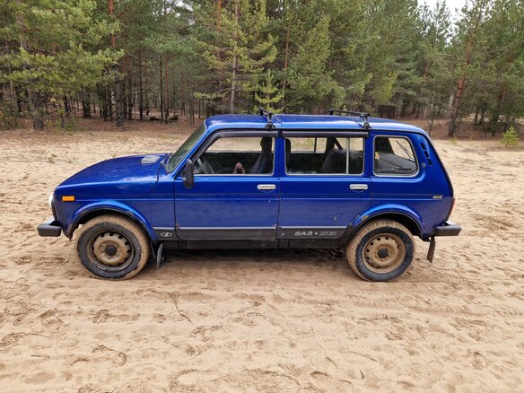 2006 Lada (ВАЗ) 2131 (4x4) I, синий, 330000 рублей - вид 2