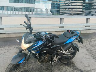 2016 Bajaj Pulsar NS 200, синий, 199000 рублей, вид 1