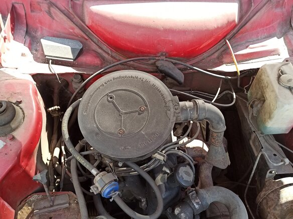 1977 Ford Escort II, красный, 248551 рублей - вид 10