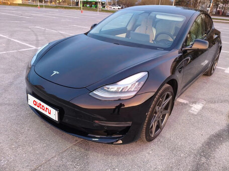 2020 Tesla Model 3 Long Range I, чёрный, 2750000 рублей, вид 2