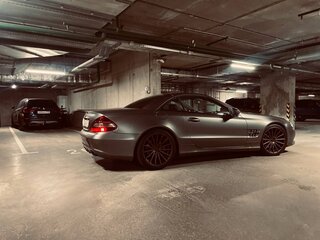 2008 Mercedes-Benz SL-Класс 350 V (R230) Рестайлинг 2, серебристый, 2900000 рублей, вид 4