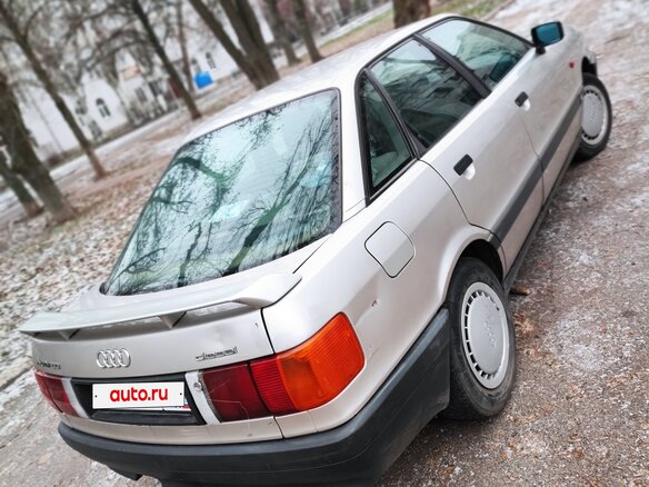 1988 Audi 80 IV (B3), серый, 230000 рублей - вид 3