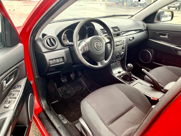 2006 Mazda 3 I (BK), красный - вид 12