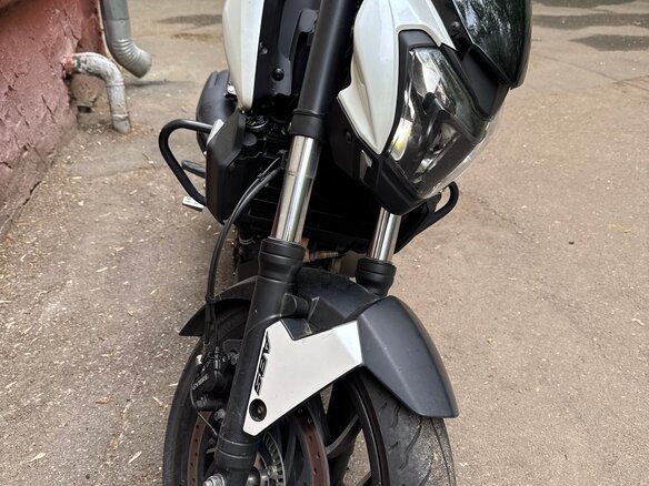 2017 Bajaj Dominar 400, белый, 270000 рублей