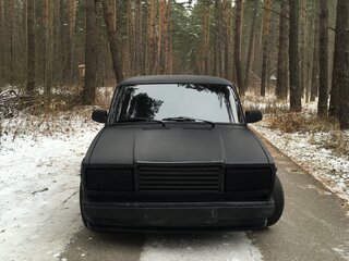 2005 Lada (ВАЗ) 2107, чёрный, 240000 рублей, вид 1