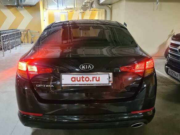 2013 Kia Optima III Рестайлинг, чёрный, 1460000 рублей - вид 10