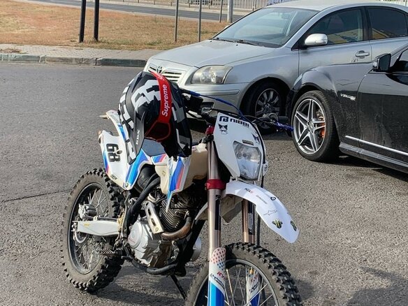 2022 Motoland CRF250, белый, 120000 рублей - вид 2
