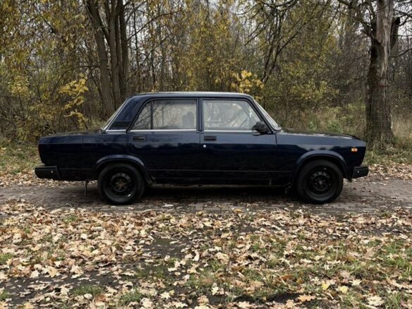 2011 Lada (ВАЗ) 2107, синий, 170000 рублей - вид 4
