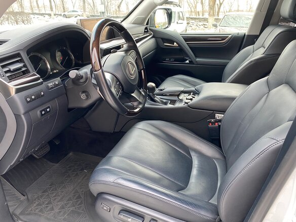 2017 Lexus LX 450d III Рестайлинг 2, белый - вид 19