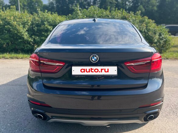 2016 BMW X6 35i II (F16), серый, 3750000 рублей - вид 12