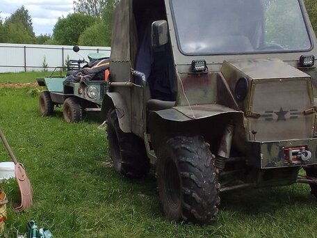 2017 Русоход 4x4, чёрный, 100000 рублей, вид 1