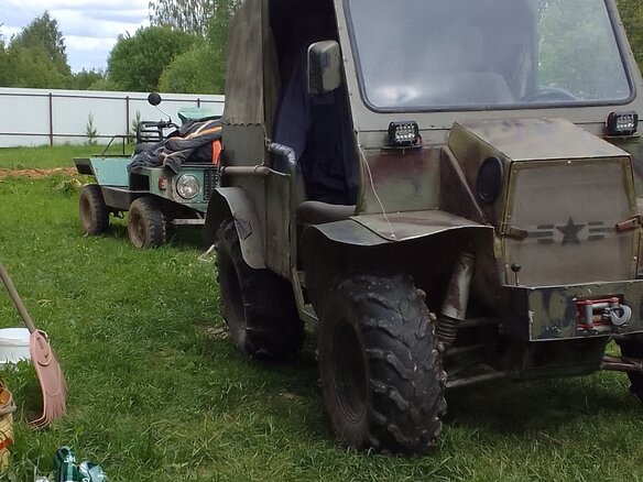 2017 Русоход 4x4, чёрный, 100000 рублей