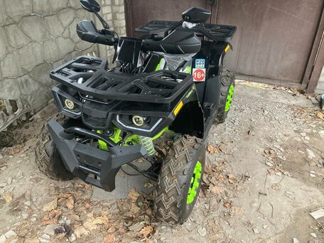 2022 Motoland ATV 200 Shark, зелёный, 155000 рублей, вид 4