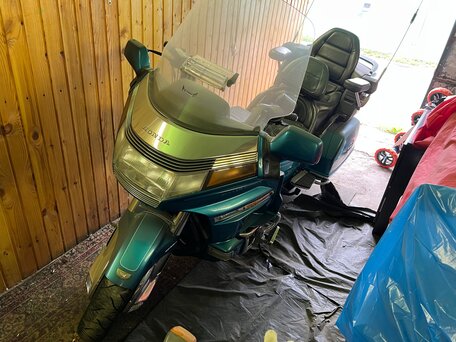1993 Honda GL 1500 Gold Wing, зелёный, 700000 рублей, вид 5