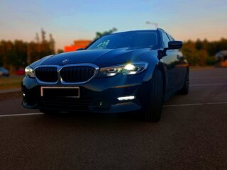 2019 BMW 3 серии 320d VII (G2x), чёрный, 2289184 рублей, вид 4