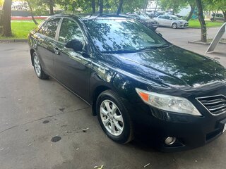 2010 Toyota Camry VI (XV40) Рестайлинг, чёрный, 1250000 рублей, вид 2