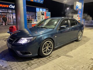 2008 Saab 9-3 II Рестайлинг, синий, 1500000 рублей, вид 2