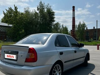 2005 Hyundai Accent ТагАЗ II, серебристый, 340000 рублей, вид 3
