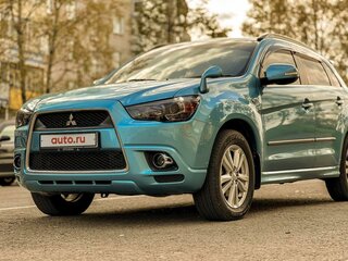 2012 Mitsubishi RVR III Рестайлинг, голубой, 1360000 рублей, вид 1