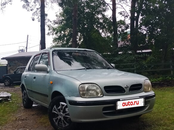 1999 Nissan March II (K11), зелёный - вид 7