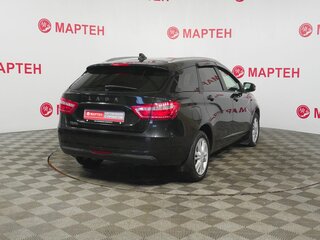 2017 Lada (ВАЗ) Vesta SW I, чёрный, 831000 рублей, вид 5