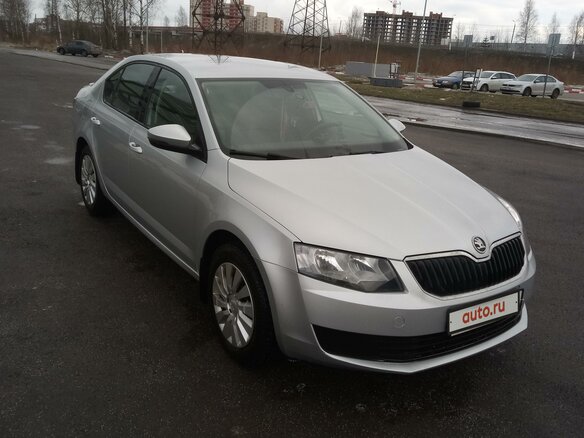 2014 Skoda Octavia III (A7), серебристый, 1350000 рублей - вид 3