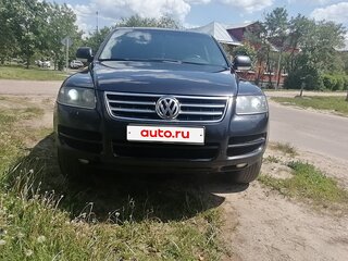 2006 Volkswagen Touareg I, чёрный, 840000 рублей, вид 1