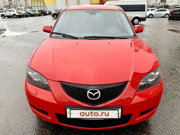 2006 Mazda 3 I (BK), красный - вид 1